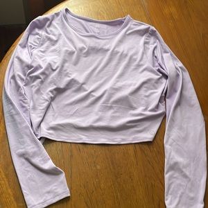 Holly Hicks crop long sleeve size xl NWT